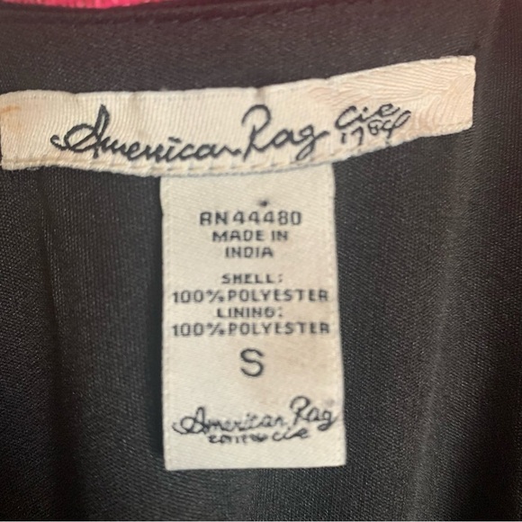 Chiffon Tiered Adjustable Spaghetti Strap Blouse, Flower Detail, Women’s size S - Picture 9 of 9